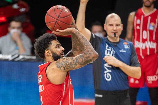 D Seeley 4 FC Bayern , FC Bayern Basketball vs Hamburg Towers, BBL, 17 01 2021 Munich Bavaria Germany Copyright: xkolbert-press UlrichxGamelx
