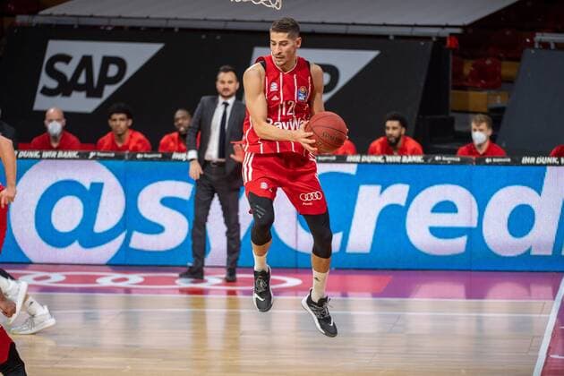 Diego Flaccadori 12 FC Bayern , FC Bayern Basketball vs Hamburg Towers, BBL, 17 01 2021 Munich Bavaria Germany Copyright: xkolbert-press UlrichxGamelx