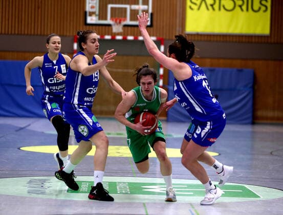 Basketball, Women DBBL, Flippo Baskets BG 74 Göttingen - GISA Lions SV Halle