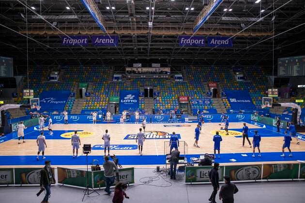 Germany, Frankfurt am Main, Fraport Arena, 17 01 2021, emspor, emonline, despor, deonline, FRAPORT SKYLINERS s Oliver Wuerzburg, basketball, BBL picture ghost match without spectators, Copyright: HMBxMedia xHeikoxBecker