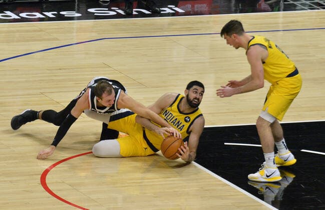 Basketball, NBA, Los Angeles Clippers - Indiana Pacers