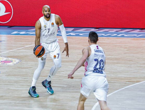 MATCH Day 19 Euroleague Mens Madrid Real Madrid vs Crvena Zvezda mts Belgrade Alex Tyus Madrid Madrid Spain Basketball  Copyright: xAlbaxPachecox
