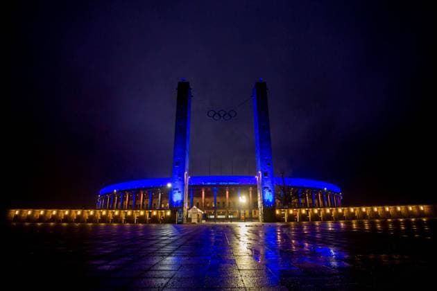 19 01 2021, xfrx, Football 1 Bundesliga, Hertha BSC Berlin TSG 1899 Hoffenheim emspor, v l Berlin Olympic Stadium DFL DFB REGULATES PROHIBIT ANY USE OF PHOTOGRAPHS as IMAGE SEQUENCES and or QUASI VIDEO Berlin