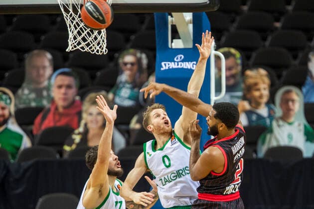 Basketball, EuroLeague, Zalgiris Kaunas - Olympiakos Piraeus