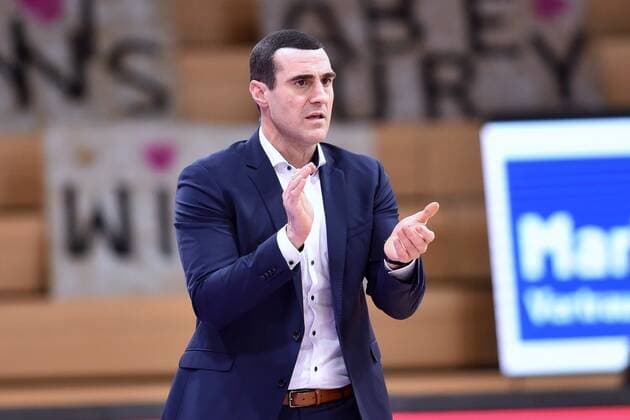 Roel Moors Trainer, Headcoach BG Goettingen , Basketball, Bundesliga, BBL, BG Goettingen SC Rasta Vechta, 22 01 2021, BG Goettingen SC Rasta Vechta, Basketball, Bundesliga, GER, BBL, 22 01 2021 Goettingen Copyright: xSippel xEibner-Pressefotox EP_rsl