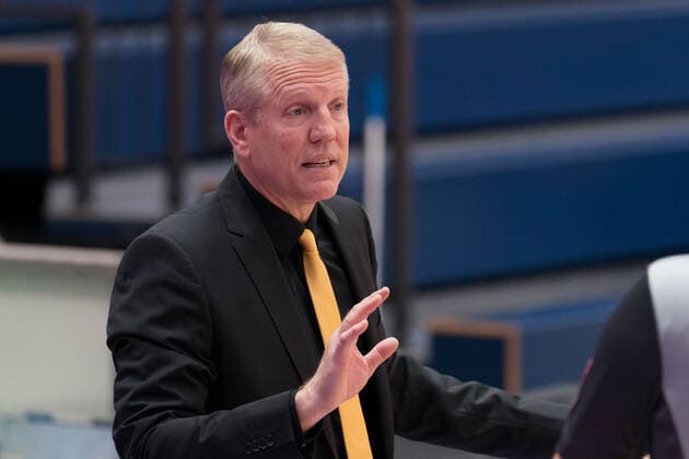 Syntainics MBC MHP Riesen Ludwigsburg, Basketball, Bundesliga, Maenner, 14 Spieltag, 23 01 2021, Head Coach John Patrick Ludwigsburg Syntainics MBC MHP Riesen Ludwigsburg, Basketball, Bundesliga, Maenner, 14 Spieltag, 23 01 2021, Weissenfels Copyright: xSchulz Eibner-Pressefotox ep_esz