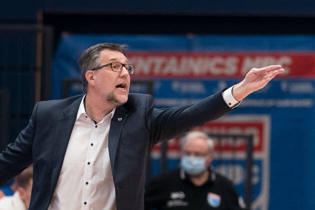 Syntainics MBC MHP Riesen Ludwigsburg, Basketball, Bundesliga, Maenner, 14 Spieltag, 23 01 2021, Head Coach Silvano Poropat MBC Syntainics MBC MHP Riesen Ludwigsburg, Basketball, Bundesliga, Maenner, 14 Spieltag, 23 01 2021, Weissenfels Copyright: xSchulz Eibner-Pressefotox ep_esz