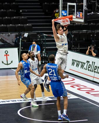Maik Kotsar Towers Basketball Bundesliga, BBL easyCredit Basketball, season 2020 2021, 14 matchday 23 01 21, Hamburg, Hamburg Towers vs FRAPORT SKYLINERS, Â