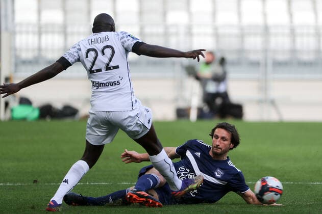 24 PAUL BAYSSE (BOR) FOOTBALL : Bordeaux vs Angers - Ligue 1 Uber Eats - 24 01 2021 FEP Panoramic 