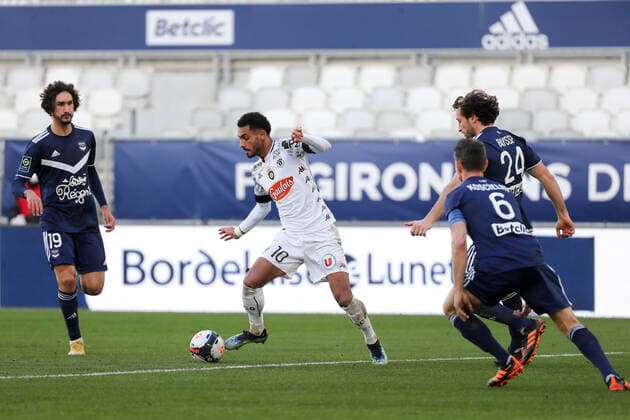 10 ANGELO FULGINI (SCO) FOOTBALL : Bordeaux vs Angers - Ligue 1 Uber Eats - 24 01 2021 FEP Panoramic 