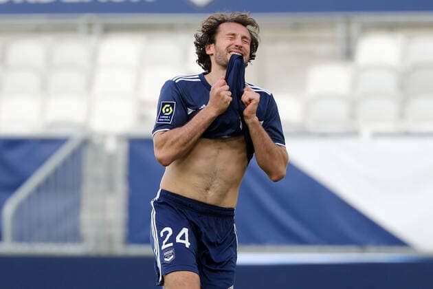 DECEPTION - 24 PAUL BAYSSE (BOR) FOOTBALL : Bordeaux vs Angers - Ligue 1 Uber Eats - 24 01 2021 FEP Panoramic 
