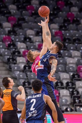 easyCredit BBL, Telekom Baskets Bonn vs HAKRO Merlins Crailsheim, 24 01 2021 Benjamin Lischka Telekom Baskets Bonn 8 , easyCredit BBL, Telekom Baskets Bonn vs HAKRO Merlins Crailsheim on 24 01 2021 at Telekom Dome Bonn, Bonn Nordrhein Westfalen Copyright: xBEAUTIFULxSPORTS Mueller-Laschetx