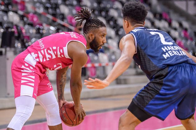 easyCredit BBL, Telekom Baskets Bonn vs HAKRO Merlins Crailsheim, 24 01 2021 Xavier Pollard Telekom Baskets Bonn 2 , easyCredit BBL, Telekom Baskets Bonn vs HAKRO Merlins Crailsheim on 24 01 2021 at Telekom Dome Bonn, Bonn Nordrhein Westfalen Copyright: xBEAUTIFULxSPORTS Mueller-Laschetx