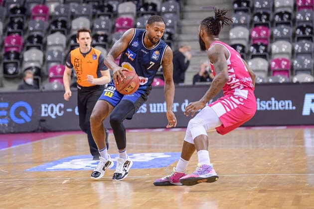 easyCredit BBL, Telekom Baskets Bonn vs HAKRO Merlins Crailsheim, 24 01 2021 Haywood Highsmith HAKRO Merlins Crailsheim 7 , easyCredit BBL, Telekom Baskets Bonn vs HAKRO Merlins Crailsheim on 24 01 2021 at Telekom Dome Bonn, Bonn Nordrhein Westfalen Copyright: xBEAUTIFULxSPORTS Mueller-Laschetx