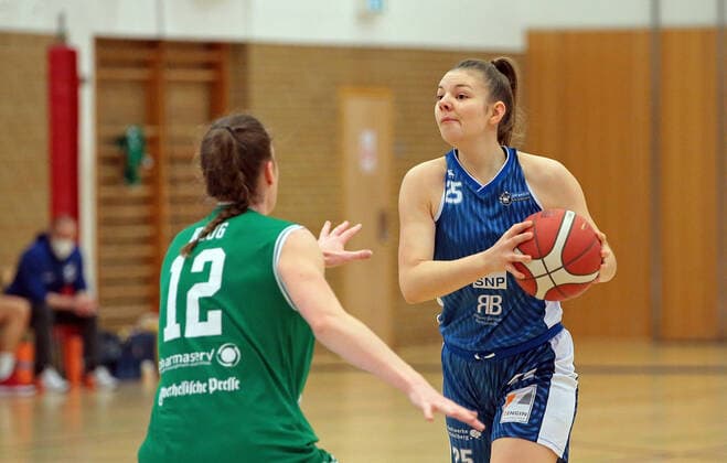 Basketball, Women DBBL, BC Pharmaserv Marburg - SNP Bascats Heidelberg