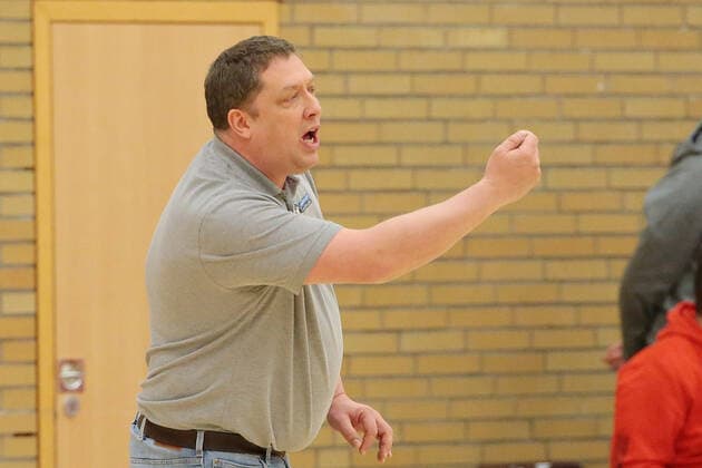24 01 2021, xovx, Basketball Damen 1 Bundesliga, BC Pharmaserv Marburg SNP Bascats Heidelberg Head Coach Dennis Czygan SNP BasCats USC Heidelberg Marburg Sporthalle Georg Gaßmann Stadion Hessen Germany EN