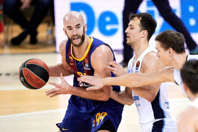 Basketball, EuroLeague, FC Barcelona - Zenit St. Petersburg