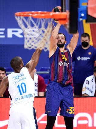 Basketball, EuroLeague, FC Barcelona - Zenit St. Petersburg January 26, 2021, Barcelona, Spain: Nikola Mirotic of FC Barcelona, Barca during the Turkish Airlines EuroLeague match between FC Barcelona and Zenit San Petersbourg at Palau Blaugrana in Barcelona, Spain. Barcelona Spain - ZUMAd159 20210126_zia_d159_044 Copyright: xGerardxFrancox