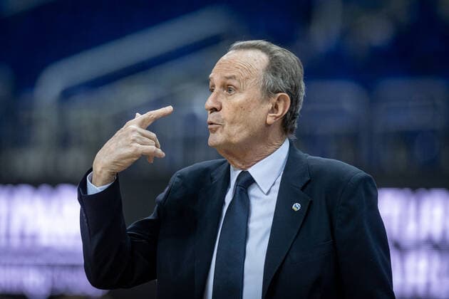 Basketball Berlin 27 01 2021 Season 2020 2021 Euroleague Regualar Season Alba Berlin vs ZSKA Moscow Aito Garcia Reneses Alba Berlin, coach.