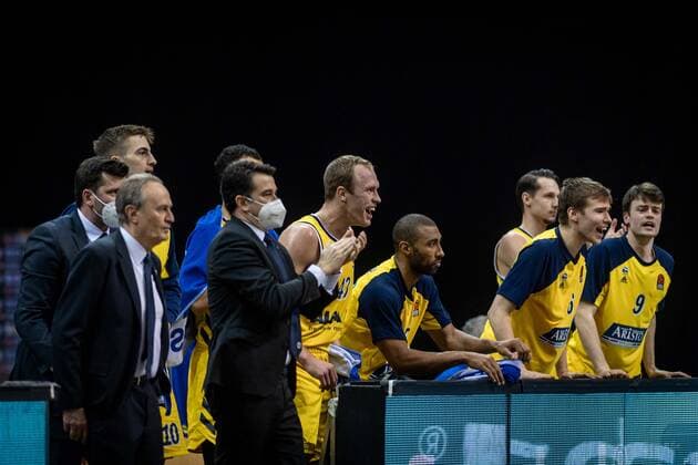 Basketball Berlin 27 01 2021 Season 2020 2021 Euroleague Regular Season Alba Berlin vs ZSKA Moscow Cheers Alba