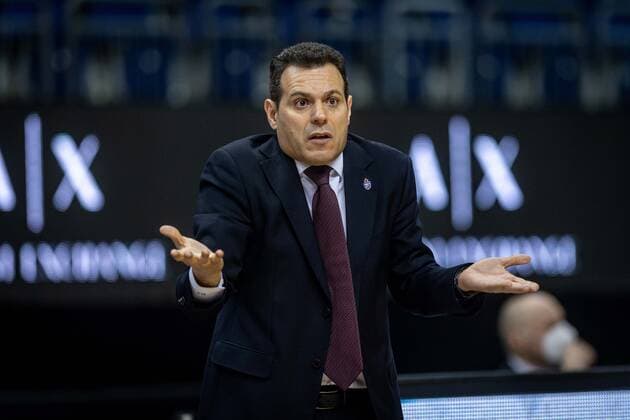 Basketball Berlin 27 01 2021 Season 2020 2021 Euroleague Regular Season Alba Berlin vs ZSKA Moscow Dimitris Itoudis Moscow, coach.