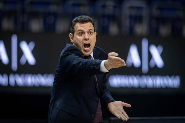 Basketball Berlin 27 01 2021 Season 2020 2021 Euroleague Regular Season Alba Berlin vs ZSKA Moscow Dimitris Itoudis Moscow, coach.