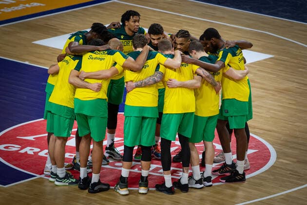 2021.01.28 Wloclawek, Koszykowka, FIBA Europe Cup, Sezon 2020 2021 Grupa C, mecz Arged BMSlam Stal Ostrow Wielkopolski - Sporting CP Lizbona N z Sporting Foto Piotr Kieplin PressFocus 2021.01.28 Wloclawek, FIBA Europe Cup, Sezon 2020 2021 Regular Season Group C, game Arged BMSlam Stal Ostrow Wielkopolski - Sporting CP Lizbona Sporting Credit: Piotr Kieplin PressFocus NEWSPIX.PL --- Newspix.pl  20210128PF_PK001