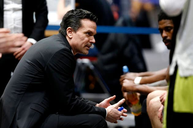 30 01 2021, easyCredit Basketball Bundesliga, BBL, season 2020 2021, men, Chemnitz Niners Medi Bayreuth Raoul Korner Headcoach , Medi Bayreuth Chemnitz Fair Chemnitz Saxony Germany