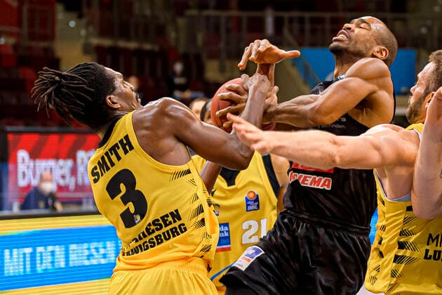 Basketball, BBL, MHP Riesen Ludwigsburg - JobStairs Giessen 46ers