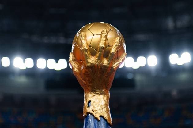 210131 The trophy ahead of the 2021 IHF World Handball Championship final between Denmark and Sweden on January 31, 2021 in Cairo Photo Mathias Bergeld BILDBYRAN COP 200 MB0121 bbeng handball handboll handball vm handball vm handbolls vm ihf handball world championship world handball championship 2021 world championship 2021 final gold medal match sweden sweden denmark denmark vm pokal pokal genre,  Copyright: MATHIASxBERGELD BB210131MB049