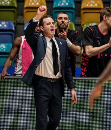 31 01 2021, xpsx, basketball easyCredit BBL, Fraport Skyliners Telekom Baskets Bonn v l coach head coach William Voigt Telekom Baskets Bonn emspor Frankfurt am Main