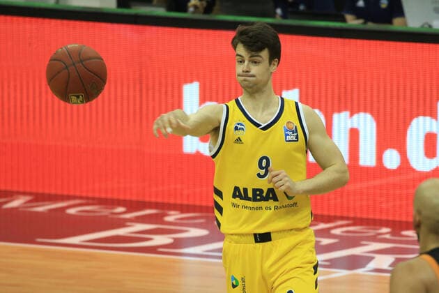 DEU, 1 BBL Alba Berlin vs RASTA Vechta , 31 01 2021, Mercedes Benz Arena, Berlin, DEU, 1 BBL Alba Berlin vs RASTA Vechta , in picture Jonas Mattisseck ALBA Berlin 9 nordphotoxGmbHx xEngler nph00076