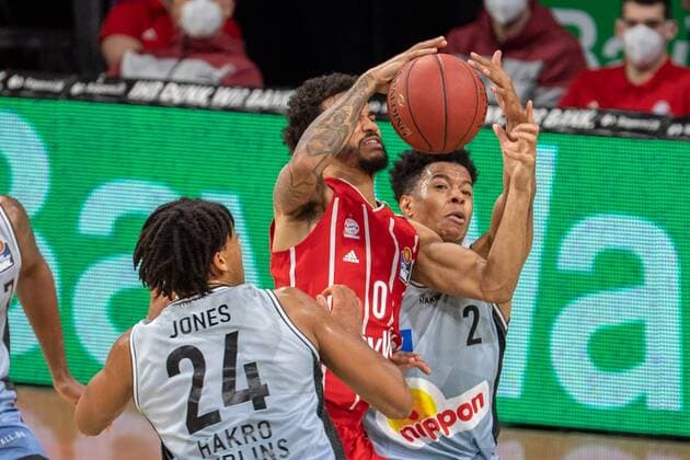 Nick Weiler Babb 0 FC Bayern , M2 , FC Bayern Basketball vs Crailsheim Merlins, BBL, 31 01 2021 Muenchen Bayern Germany Copyright: xkolbert-press UlrichxGamelx