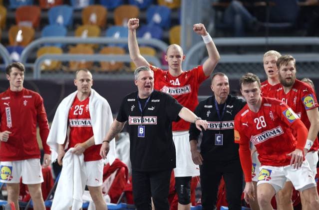 PXL_Denmark vs Sweden CAIRO, EGYPT - JANUARY 31: National coach Nikolaj Jacobsen during the 27th IHF Men s World Championship, WM, Weltmeisterschaft final match between Denmark v Sweden - IHF Men s World Championships Handball Final 2021 at Cairo Stadium Sports Hall on January 31, 2021 in Cairo, Egypt. SlavkoxMidzor PIXSELL