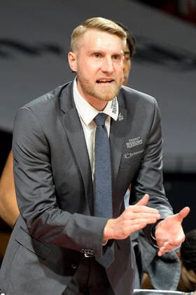 31 01 2021, xemx, Basketball BBL Bundesliga, FC Bayern Muenchen Basketball HAKRO Merlins Crailsheim emspor, v l Head Coach Tuomas Ilsalo HAKRO Merlins Crailsheim Muenchen