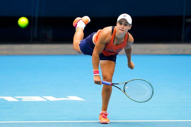 Tennis, Australia Open, Practice