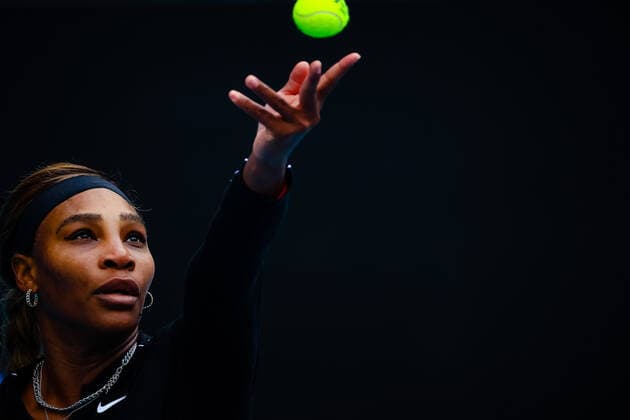 Serena Williams WTA, Tennis Damen 11) during a tennis match between Serena Williams (WTA 11) of USA vs Daria Gavrilova (WTA 452) of AUS, in the first round of the women s singles at the Yarra Valley Classic tournament, a Summer Series tournament ahead of the Australian Open grand slam, Monday 01 February 2021 in Melbourne Park, Melbourne, Australia. PATRICKxHAMILTON  x05951408x