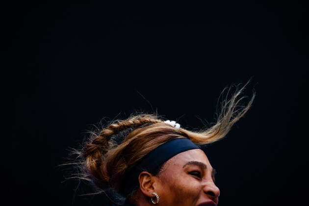 Serena Williams WTA, Tennis Damen 11) during a tennis match between Serena Williams (WTA 11) of USA vs Daria Gavrilova (WTA 452) of AUS, in the first round of the women s singles at the Yarra Valley Classic tournament, a Summer Series tournament ahead of the Australian Open grand slam, Monday 01 February 2021 in Melbourne Park, Melbourne, Australia. PATRICKxHAMILTON  x05951409x
