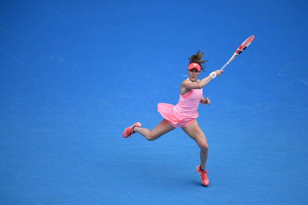 Alize Cornet TENNIS : Australian Open 2021 - 01 02 2021 AntoineCouvercelle Panoramic 