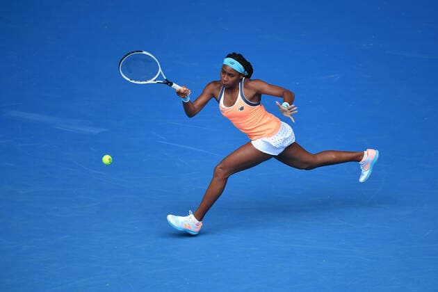 Cori Gauff (USA) TENNIS : Australian Open 2021 - 01 02 2021 AntoineCouvercelle Panoramic 