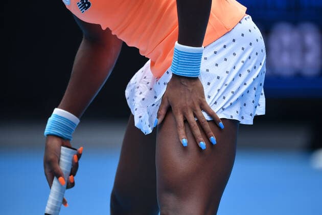 Cori Gauff (USA) TENNIS : Australian Open 2021 - 01 02 2021 AntoineCouvercelle Panoramic 