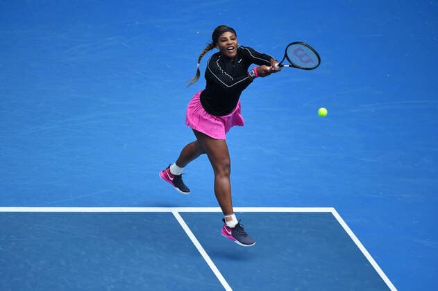 Serena Williams (USA) TENNIS : Australian Open 2021 - 01 02 2021 AntoineCouvercelle Panoramic 
