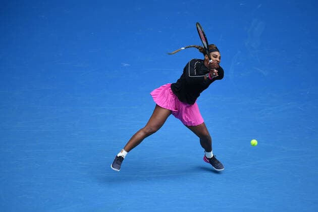 Serena Williams (USA) TENNIS : Australian Open 2021 - 01 02 2021 AntoineCouvercelle Panoramic 