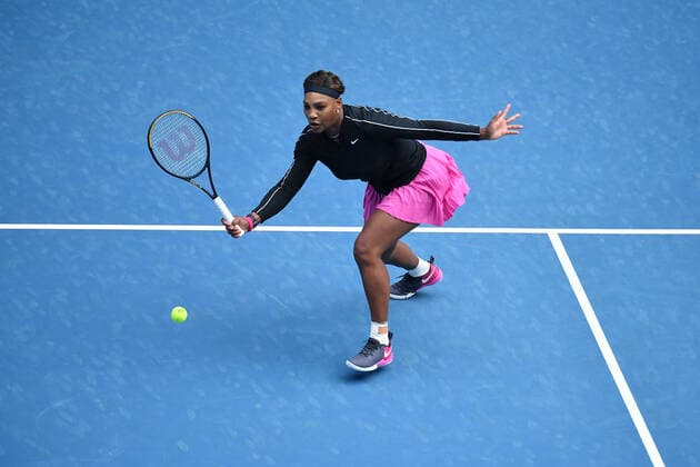 Serena Williams (USA) TENNIS : Australian Open 2021 - 01 02 2021 AntoineCouvercelle Panoramic 