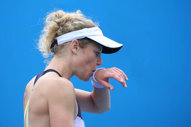 Laura Siegemund, GER, during 2021 Melbourne Summer Series AO pre tournaments in Melbourne, 01 02 2021