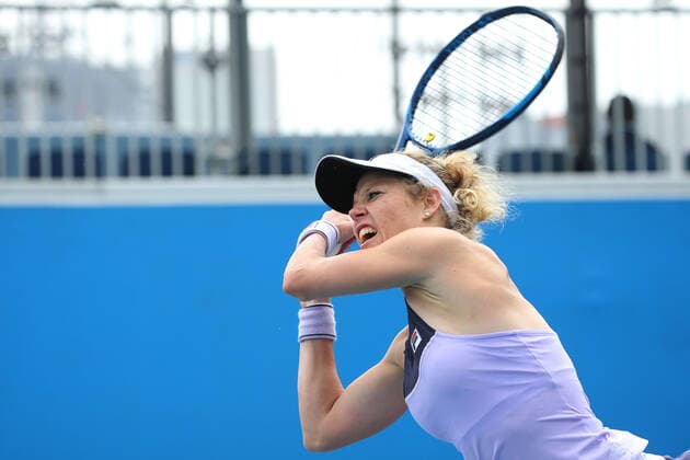 Laura Siegemund, GER, during 2021 Melbourne Summer Series AO pre tournaments in Melbourne, 01 02 2021