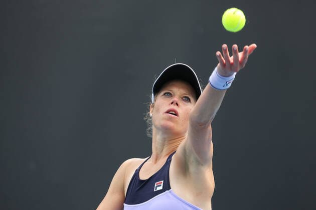 Laura Siegemund, GER, during 2021 Melbourne Summer Series AO pre tournaments in Melbourne, 01 02 2021