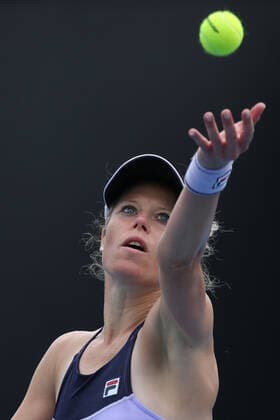 Laura Siegemund, GER, during 2021 Melbourne Summer Series AO pre tournaments in Melbourne, 01 02 2021