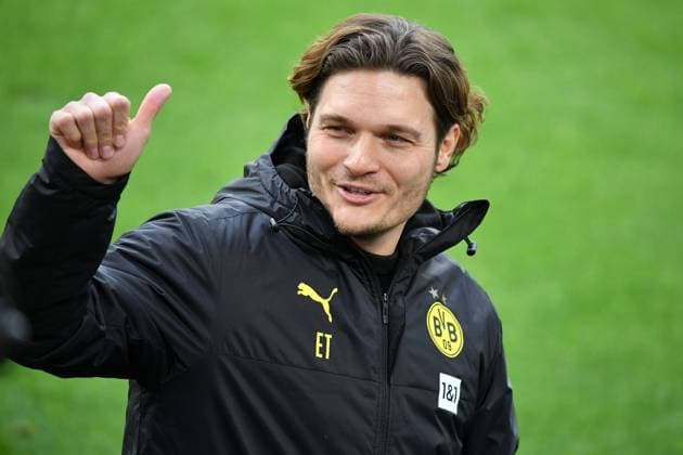 Borussia Dortmund - FC Augsburg 30.01.2021. Trainer Edin Terzic (Borussia Dortmund). Foto: Ulrich Hufnagel Hufnagel PR Pool VIA Horstmüller GmbH Borussia Dortmund - FC Augsburg 30.01.2021. Trainer Edin Terzic (Borussia Dortmund). Foto: Ulrich Hufnagel Hufnagel PR Pool VIA Horstmüller GmbH DFL REGULATIONS PROHIBIT ANY USE OF PHOTOGRAPHS AS IMAGE SEQUENCES AND OR QUASI-VIDEO ! Editorial use only ! nur journalistsiche Zwecke ! National and international News-Agencies OUT ! Gemäß den Vorgaben der DFL Deutsche Fußball Liga ist es untersagt, in dem Stadion und oder vom Spiel angefertigte Fotoaufnahmen in Form von Sequenzbildern und oder videoähnlichen Fotostrecken zu verwerten bzw. verwerten zu lassen. Dortmund Signal Iduna Park Nordrhein-Westfalen NRW BRD Deutschland *** Borussia Dortmund FC Augsburg 30 01 2021 Coach Edin Terzic Borussia Dortmund Photo Ulrich Hufnagel Hufnagel PR Pool VIA Horstmüller GmbH Borussia Dortmund FC Augsburg 30 01 2021 Coach Edin Terzic Borussia Dortmund Photo Ulrich Hufnagel Hufnagel PR Pool VIA Horstmüller GmbH DFL REGULATIONS PROHIBIT ANY USE OF PHOTOGRAPHS AS IMAGE SEQUENCES AND OR QUASI VIDEO Editorial use only journalistic purposes National and international News Agencies OUT According to the regulations of the DFL Deutsche Fußball Liga it is prohibited to exploit or have exploited photographs taken in the stadium or of the match in the form of sequence pictures or video-like photo series Dortmund Signal Iduna Park Nordrhein Westfalen NRW BRD Germany Poolfoto Foto: Ulrich Hufnagel Hufnagel ,EDITORIAL USE ONLY
