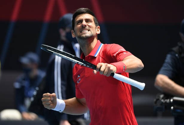ATP Tournament in Melbourne, Novak Djokovic - Denis Shapovalov